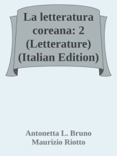 book La letteratura coreana