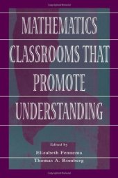 book Mathematics Classrooms That Promote Understanding