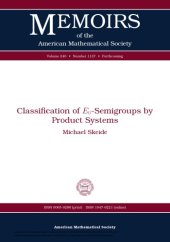 book Classification of E0-Semigroups by Product Systems