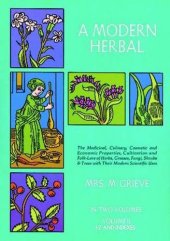 book A Modern Herbal. Vol. 2: I-Z and Indexes