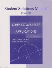 book Student Solutions Manual to accompany Complex Variables and Applications