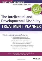 book The Intellectual and Developmental Disability Treatment Planner (with DSM 5 Updates)