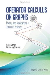 book Operator Calculus On Graphs: Theory and Applications in Computer Science