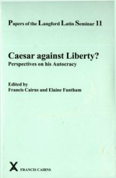 book Caesar against liberty? : perspectives on his autocracy