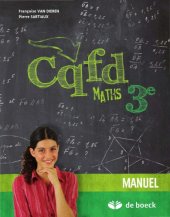 book CQFD Maths 3e - Manuel