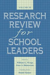 book Research Review for School Leaders: Volume III