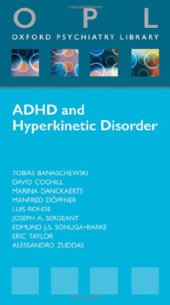 book Attention-Deficit Hyperactivity Disorder and Hyperkinetic Disorder