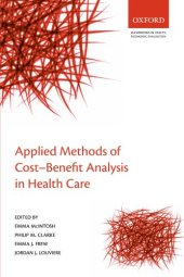 book Applied Methods of Cost-benefit Analysis in Health Care