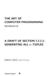 book The art of computer programming, pre-fascicle 2A