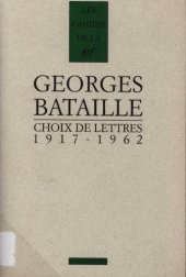 book Choix de lettres, 1917-1962