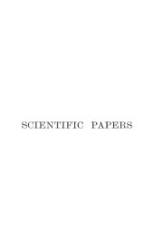 book Scientific papers, vol.1