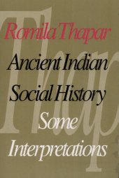 book Ancient Indian social history : some interpretations