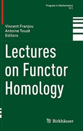 book Lectures on Functor Homology