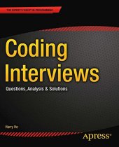 book Coding interviews: questions, analysis, and solutions