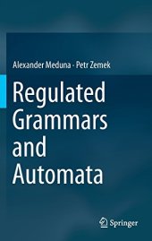 book Regulated grammars and automata