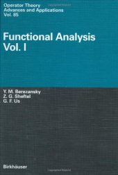 book Functional analysis. Vol.1