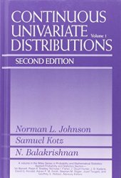 book Continuous univariate distributions. Vol.1