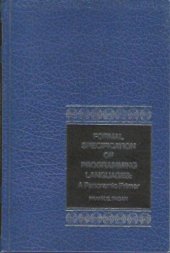 book Formal specification of programming languages: a panoramic primer