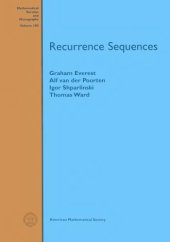 book Recurrence sequences