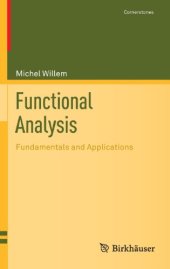 book Functional analysis. Fundamentals and applications