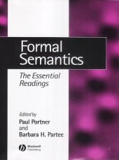 book Formal semantics: the essential readings