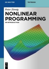 book Nonlinear programming