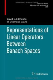 book Representations of linear operators between Banach spaces