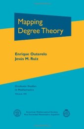 book Mapping degree theory