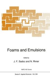 book Foams and Emulsions