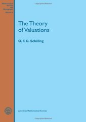 book The Theory of Valuations