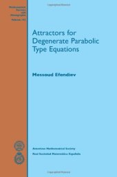 book Attractors for degenerate parabolic type equations