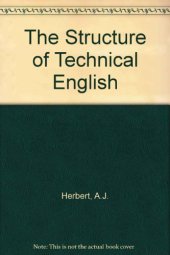 book The structure of technical English