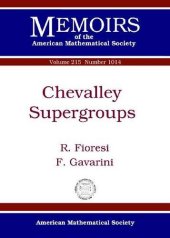 book Chevalley supergroups