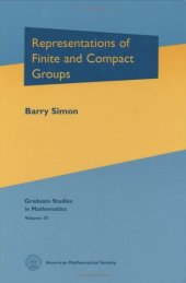 book Representations of finite and compact groups