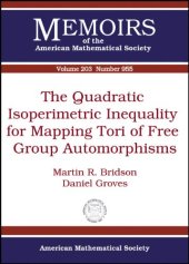 book The quadratic isoperimetric inequality for mapping tori of free group automorphisms