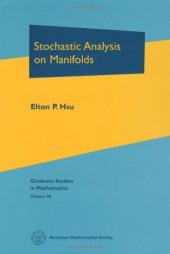 book Stochastic analysis on manifolds