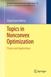 book Topics in Nonconvex Optimization: Theory and Applications