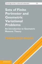 book Sets of Finite Perimeter and Geometric Variational Problems: An Introduction to Geometric Measure Theory