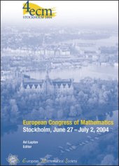 book European Congress of Mathematics, Stockholm, June 27 - July 2, 2004