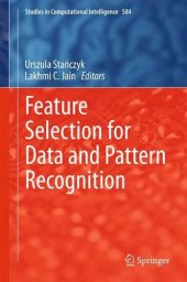book Feature selection for data and pattern recognition