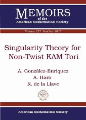 book Singularity theory for non-twist KAM tori