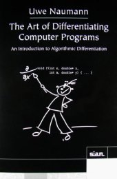 book The Art of Differentiating Computer Programs: An Introduction to Algorithmic Differentiation