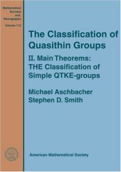 book The classification of quasithin groups. II