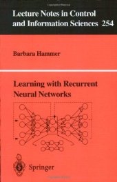 book Learning with recurrent neural networks