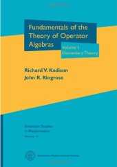 book Fundamentals of the theory of operator algebras. Vol. I