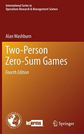 book Two-person zero-sum games