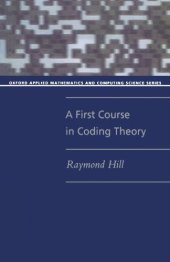 book A first course in coding theory