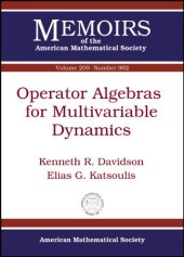 book Operator algebras for multivariable dynamics