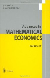 book Advances in mathematical economics. Vol.05