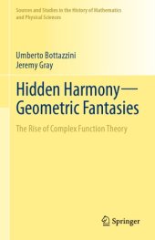 book Hidden harmony - geometric fantasies. The rise of complex function theory